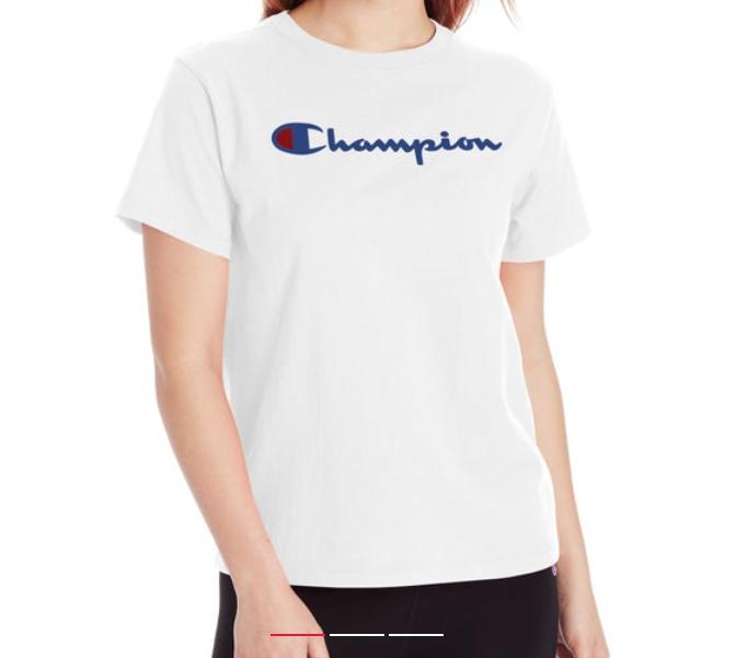 Champion T-Shirt Femenino Classic_Tee White