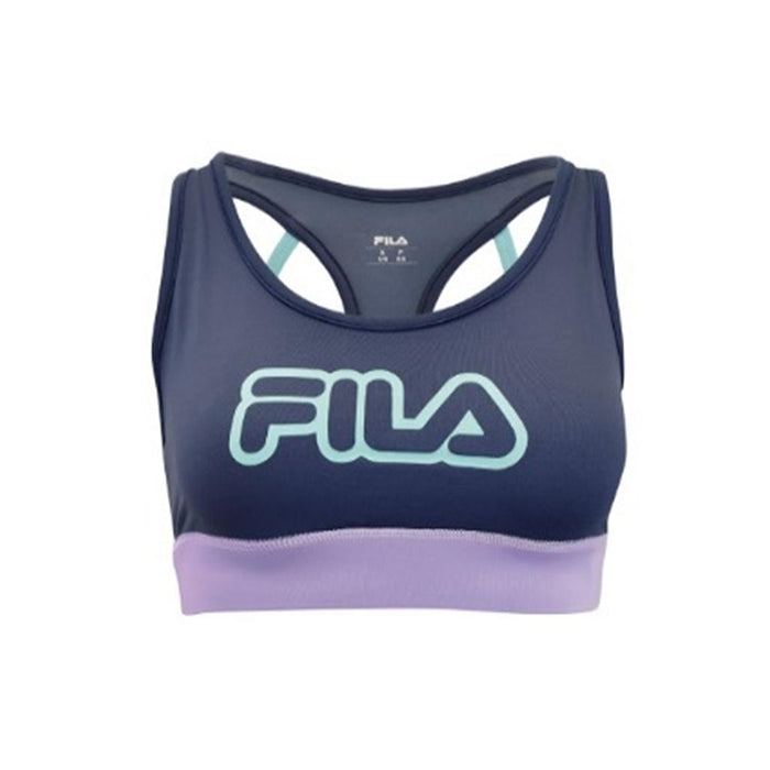 Fila Tops Femenino Training T22197W-1 Dark_Shadow/Aruba_Blue/Purple