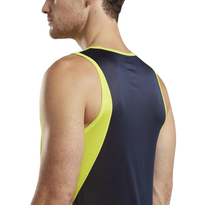 Reebok Running Camisillas Masculino Speedwick_Singlet Acid_Yellow