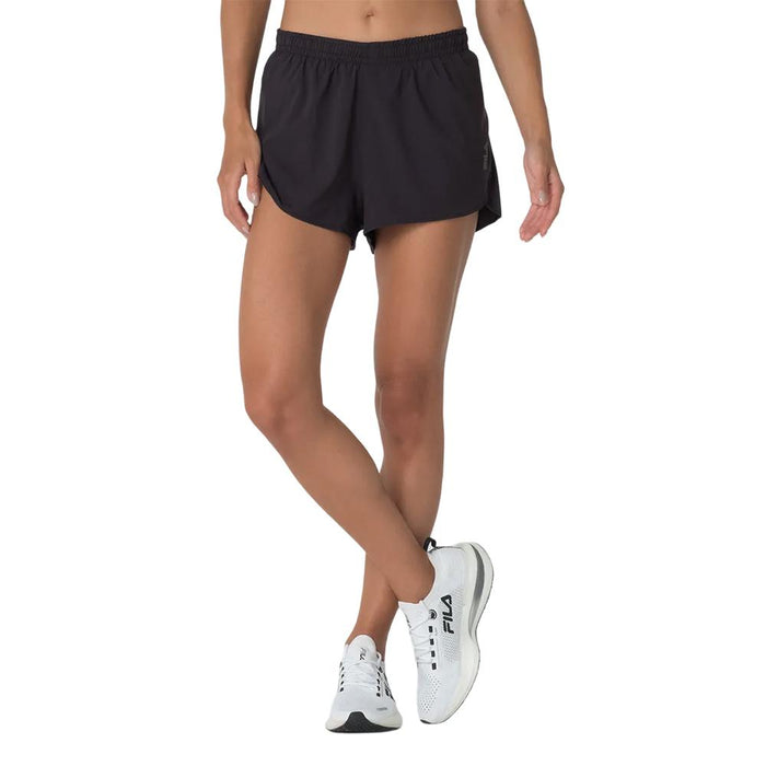 Fila Shorts Femenino Women_Shorts_Double_Run_II Black