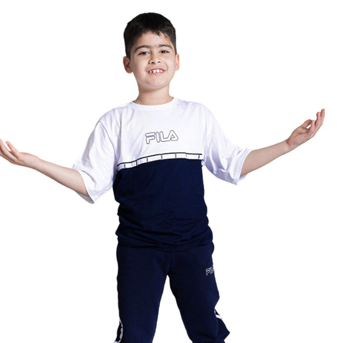 Fila Remeras Ninhos Juan_T_Shirts White/Fila_Navy