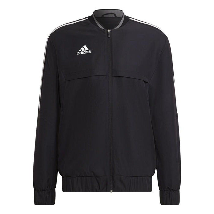 H21289 Adidas Camperas Masculino Con22_Pro_Jkt Black