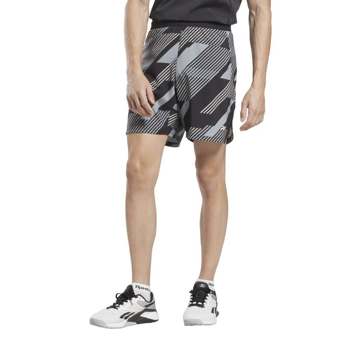 Reebok Masculino Ts_Speed_3.0_Aop_Short Black