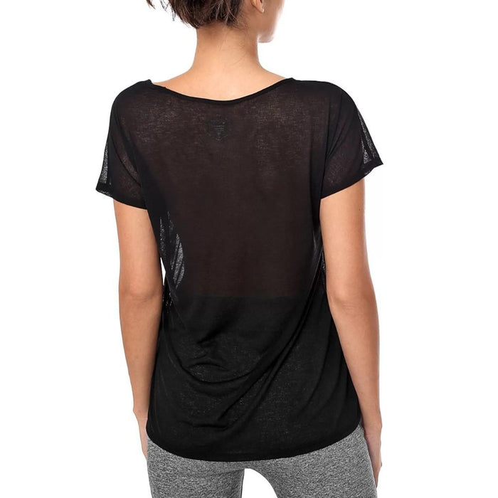 WRB4316.90 Asics T-Shirt Femenino Training_Workout_Tee Black