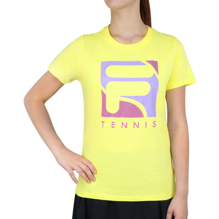 Fila Remeras Femenino Tennis Soft_Urban Light_Lime_Yellow