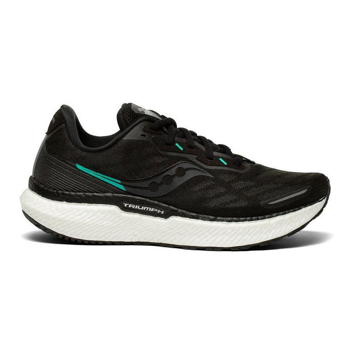 Saucony Running Femenino Triumph_19 Black/White