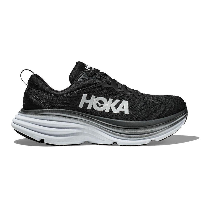 Hoka Running Femenino Bondi_8 Black/White