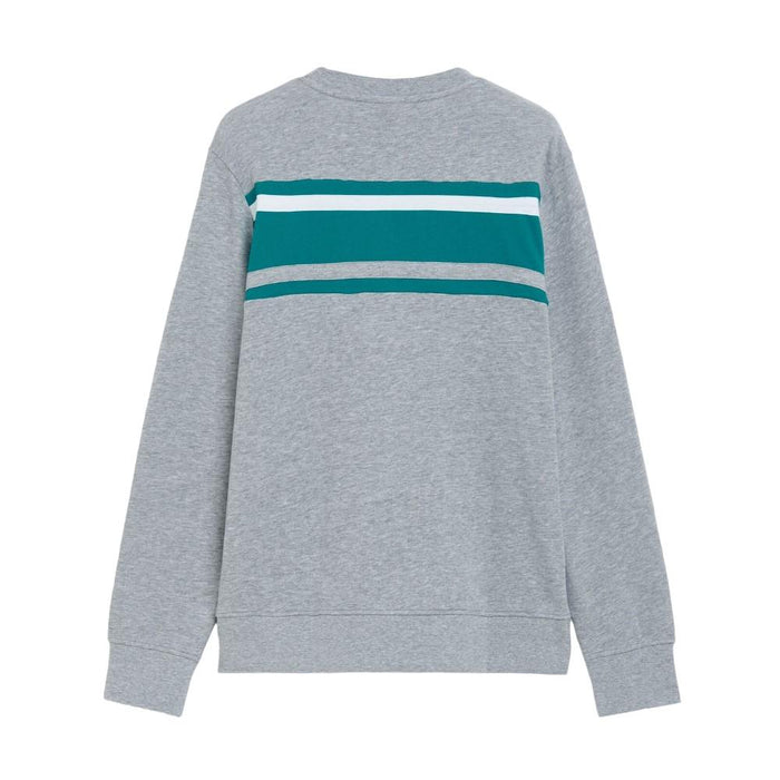 Diadora Sueter Masculino Sweatshirt Crew Slam Light_Middle_Gray_Melange