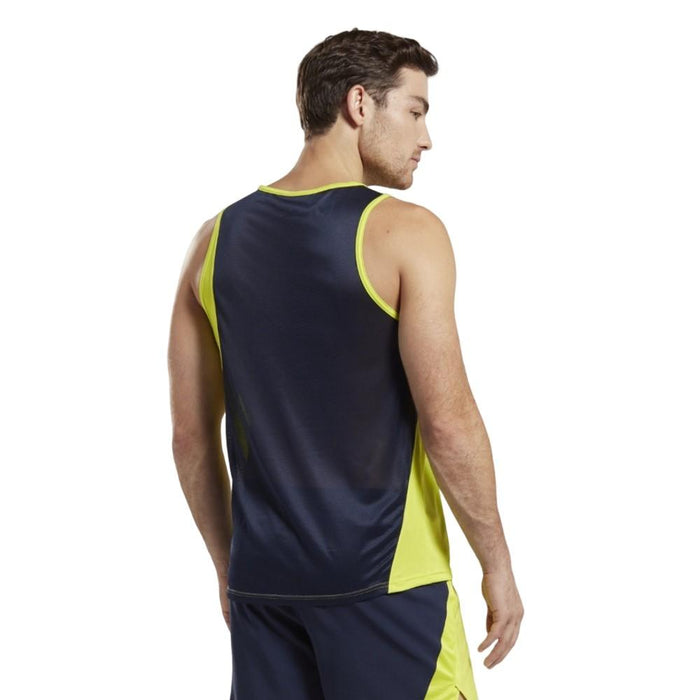 Reebok Running Camisillas Masculino Speedwick_Singlet Acid_Yellow