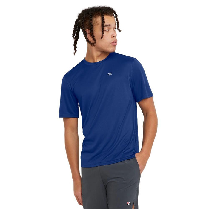 Champion Remeras Masculino Double Dry Core Tee Royal Blue