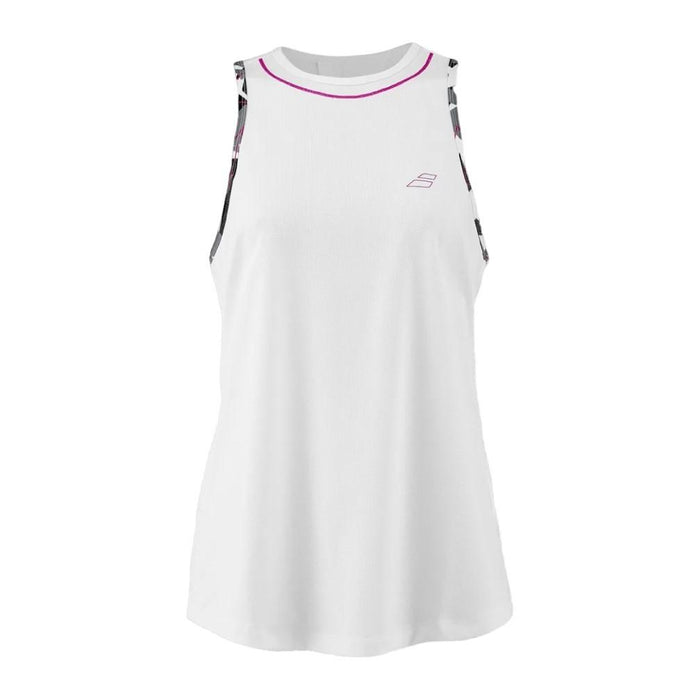 Babolat Tenis Tank Femenino Aero_Tank_Top White/White