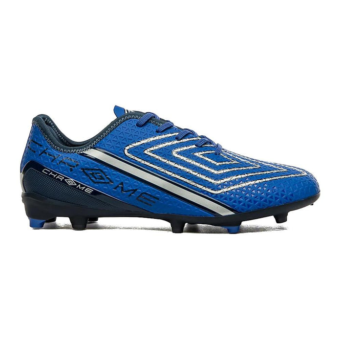 Umbro Futbol Campo Masculino Chrome Royal/Marino/Plata