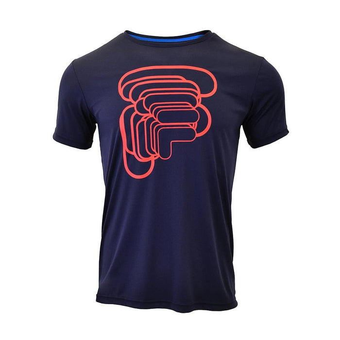 Fila Remeras Masculino Training T22134 Fila_Navy/Fila_Red