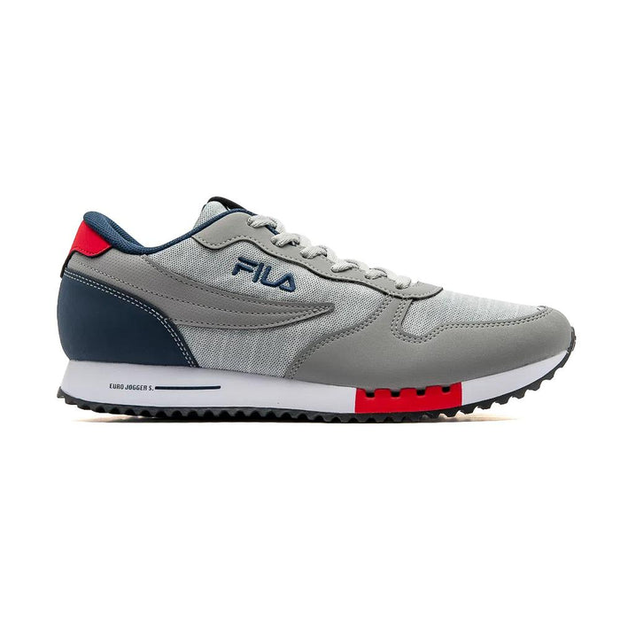 11U335X-3335 Fila Lifestyle Masculino Euro_Jogger_Sport Cinza/Marino/Rojo