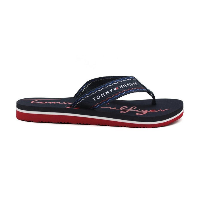 Tommy Hilfiger Zapatillas Femenino Signature_Mid_Wedge_Beach_San Rwb