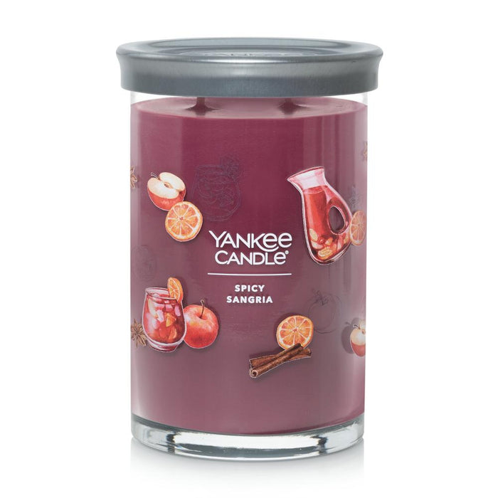 YANKEE CANDLE JAR-YCNT LG2 SPCY SNGRIA