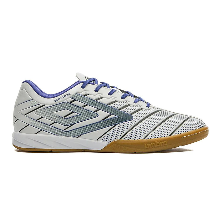 Umbro Indoor Masculino Futbol Velocita_Elixir_Club Blanco/Preto/Azul