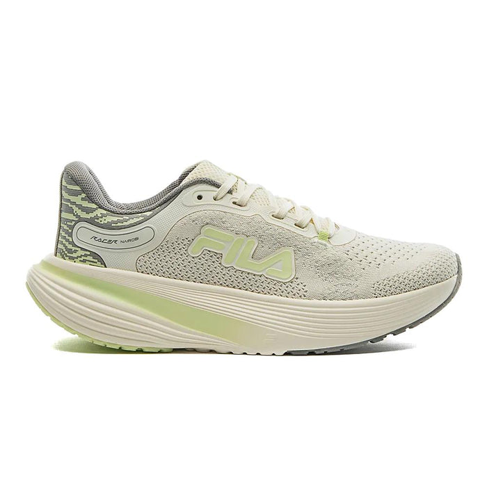 Fila Deportivos Femenino Running Racer_Nairobi Beige/Cinza/Verde