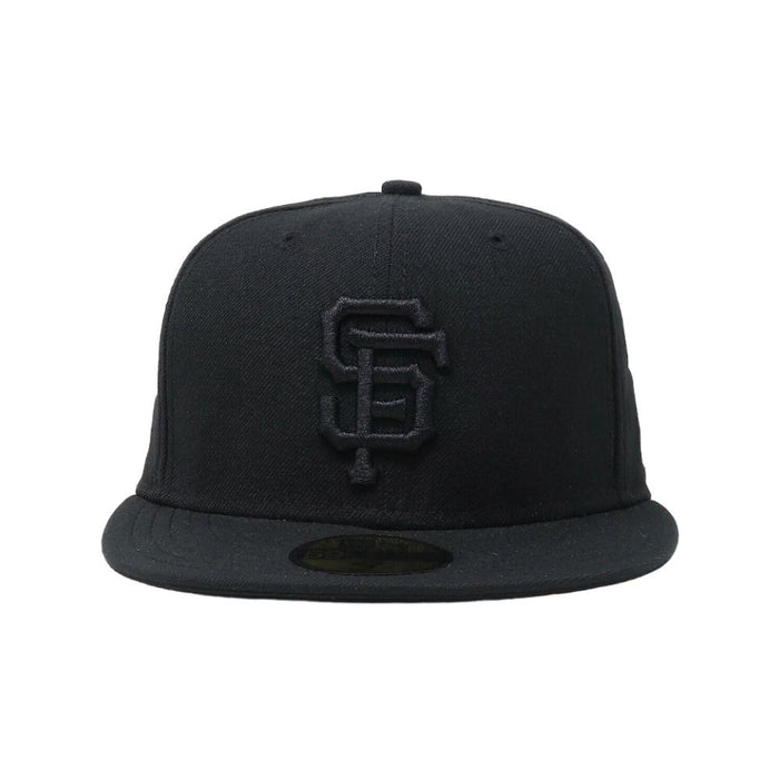 11591108 New_Era Gorros MLB 59Fifty San_Francisco_Giants Black/Black