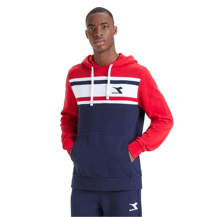 Diadora Hoddie Masculino Hoodie Slam Carmine_Red