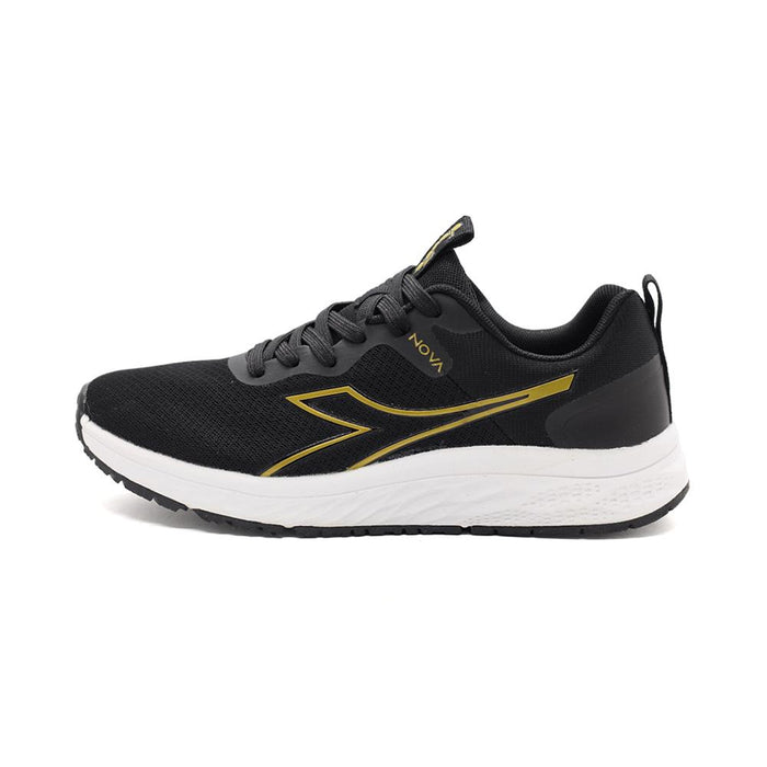 Diadora Deportivos Femenino Running Nova_L_7133 Black/Gold