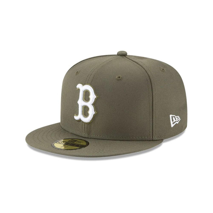 New_Era Gorros MLB 59Fifty Boston_Red_Sox Olive