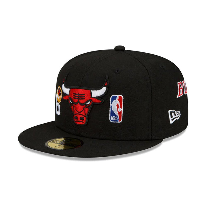 MAZ-New_Era Gorros NBA 59Fifty Chicago_Bulls Black/Grey