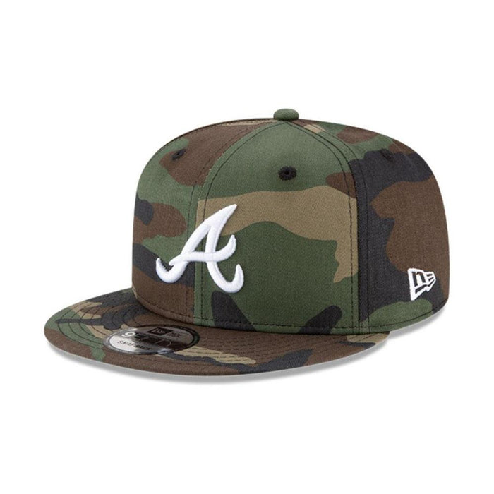 11941948 New_Era Gorros MLB 9Fifty Atlanta_Braves Camouflage/White/Grey