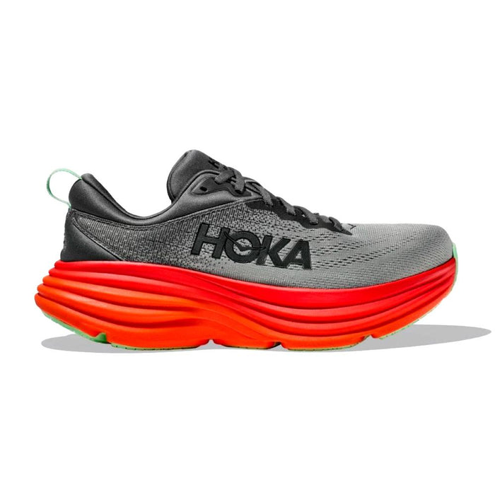 Hoka Deportivos Masculino Running Bondi_8 Castlerock/Flame