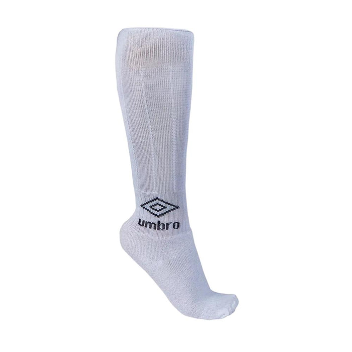 U27TW015-222 Umbro Medias Ninhos Futbol Long_Socks_Classic Blanco