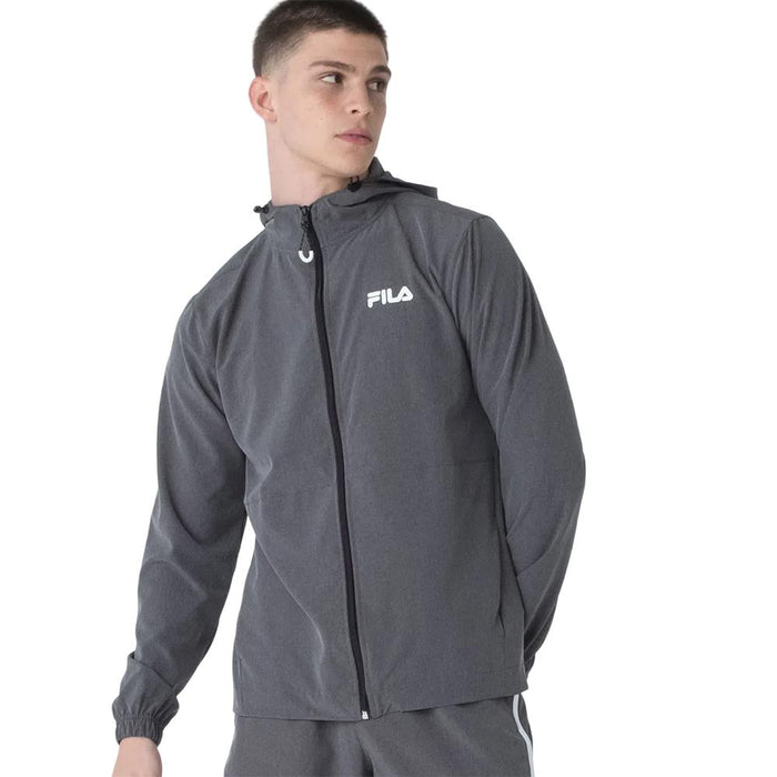 Fila Camperas Masculino Jacket_Sport_Blend Black_Melange