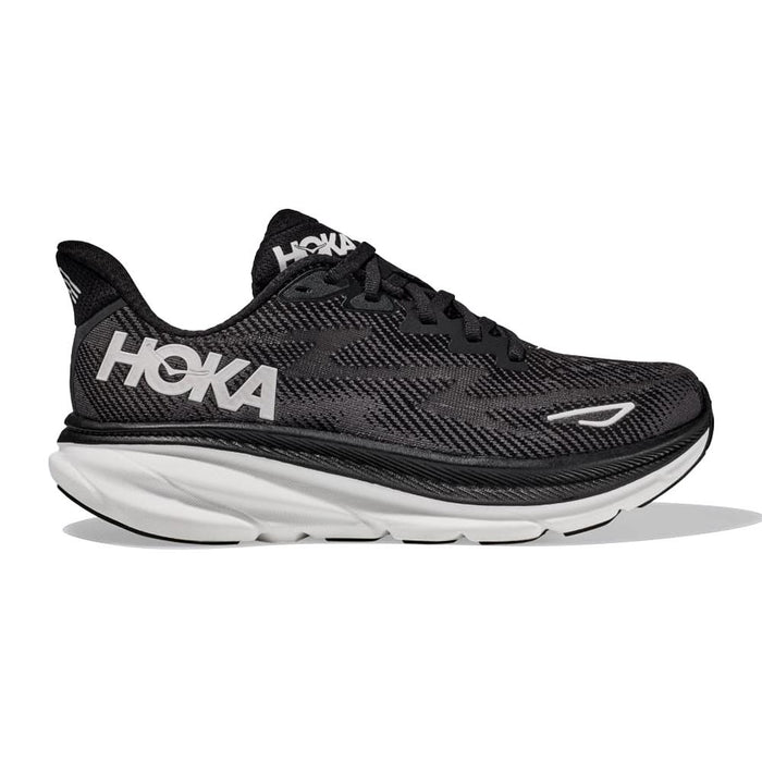 Hoka Deportivos Femenino Running Clifton_9 Black/White