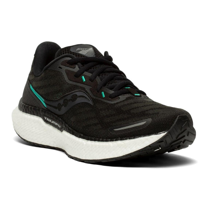 Saucony Running Femenino Triumph_19 Black/White