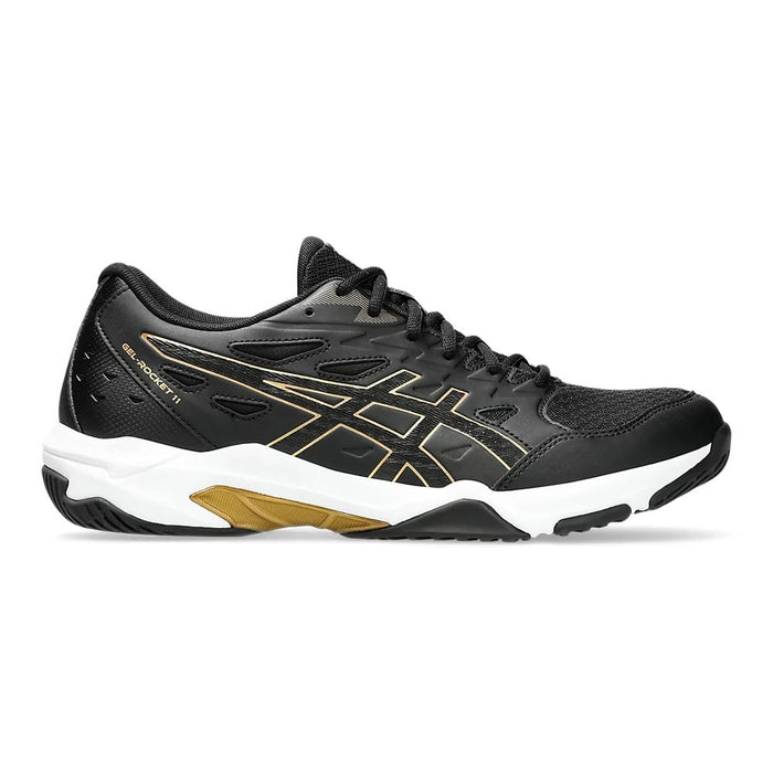 Asics Deportivos Masculino Voley Gel_Rocket_11 Black/Pure_Gold