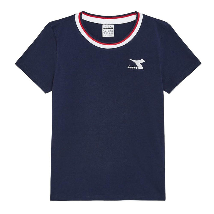 Diadora T-Shirt Femenino T-Shirt_SSTweener Classic_Navy