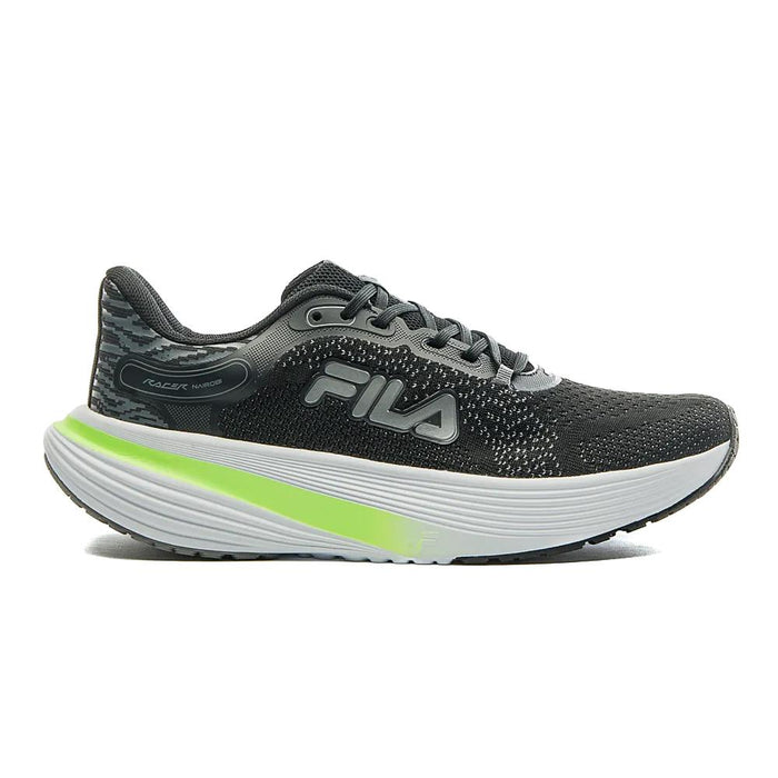 Fila Deportivos Masculino Running Racer_Nairobi Preto/Cinza/Verde_Claro