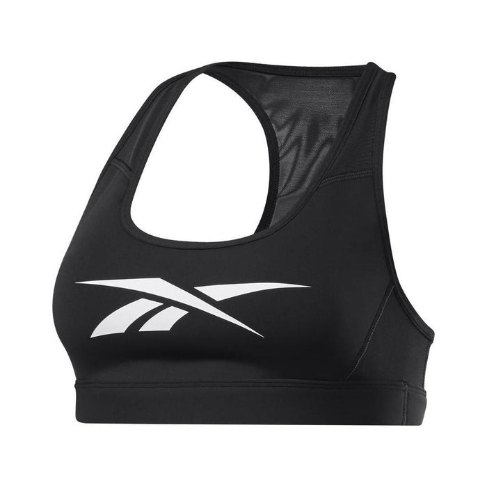 Reebok Tops Femenino S_Hero_Racer_Pad_Bra-Read Black