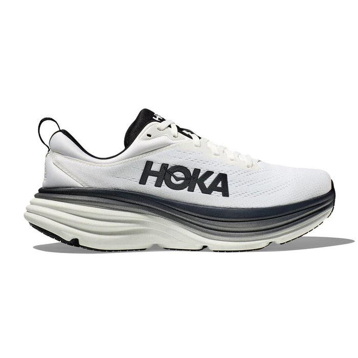 Hoka Running Masculino Bondi_8 White/Black