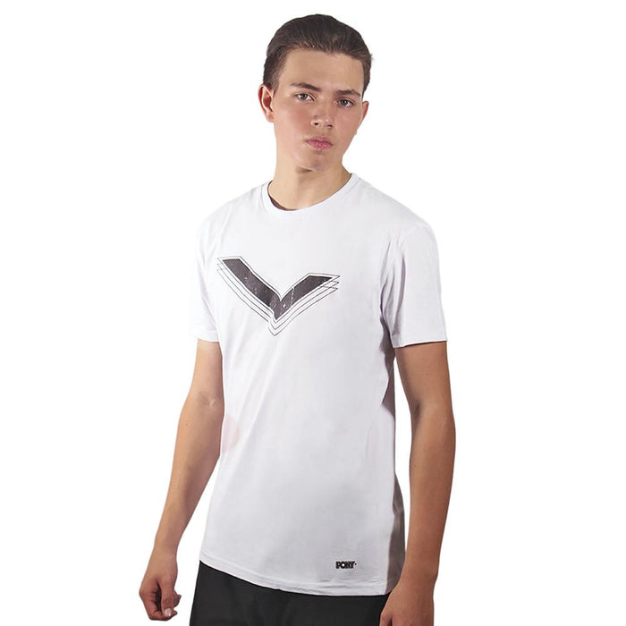 Pony Remeras Masculino Classic_Chevron Blanco