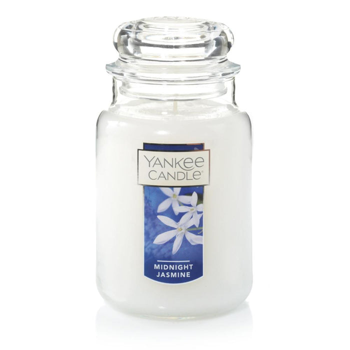 YANKEE CANDLE JAR-HW LG MDNGHT JSMN