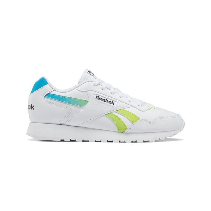 Reebok Running Unisex Glide Ftwr_White/Solar_Acid_Yellow/Radiant_Aqua