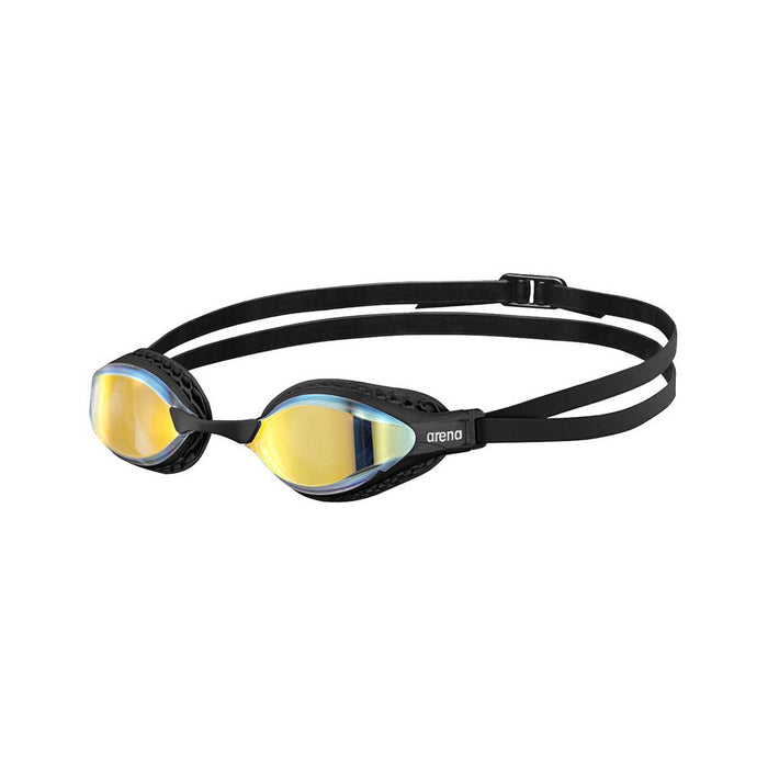 Arena Lentes_Natacion Unisex Air_Speed_Mirror Yellow_Copper_Black