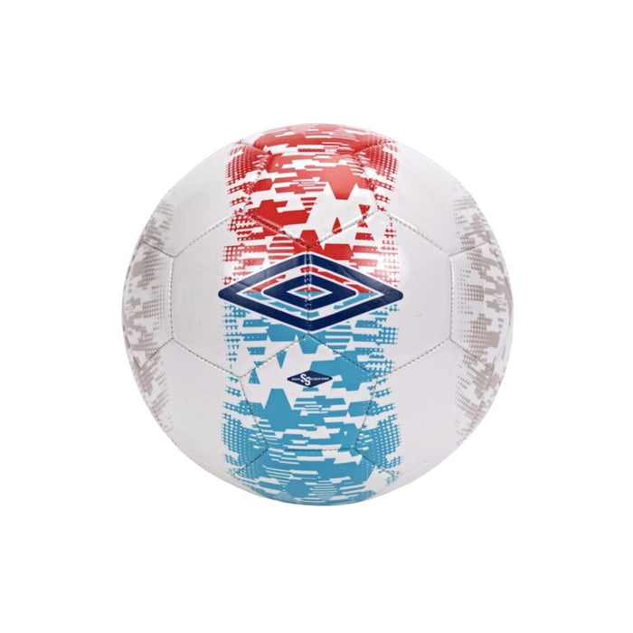 21383U-MCY Umbro Pelotas Unisex Futbol Football_Formation White/Navy/Red/Blue