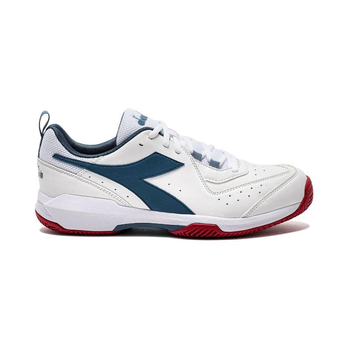 Diadora Deportivos Masculino Tennis S_Challenge_5_SL_Clay White/Oceanview/Salsa