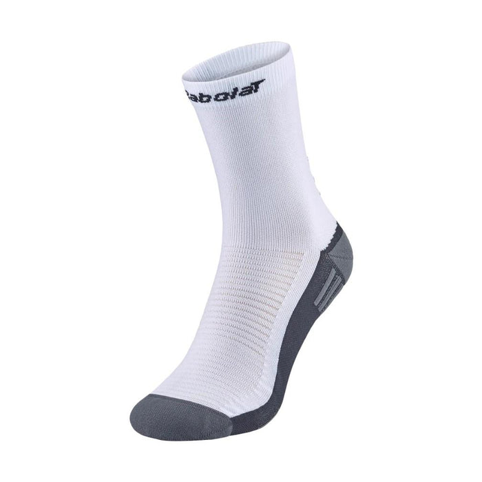 Babolat Padel Medias Padel_Mid-Calf_Socks White/Black