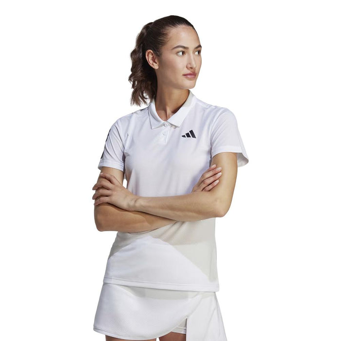 Adidas Polos Femenino Club_Polo Blanco