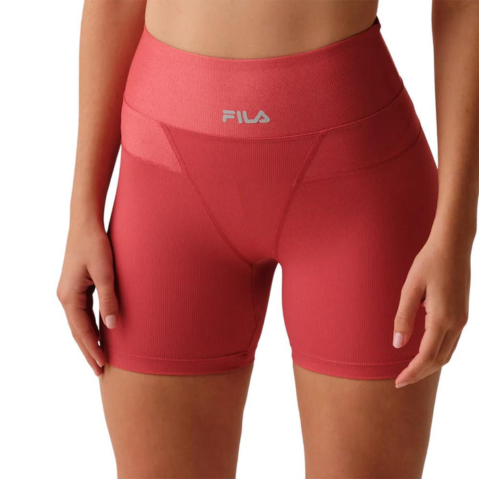 Fila Bermudas Femenino Running Performa_Skin Rose_Cherry