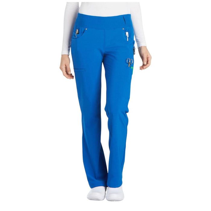 Cherokee Mid Rise Straight Leg Pull-on Pant