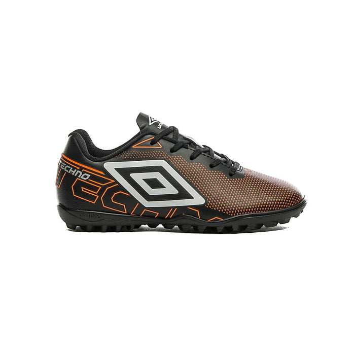 Umbro Society Ninhos Futbol Techno_Jr Negro/NaranjaFluo/Blanco