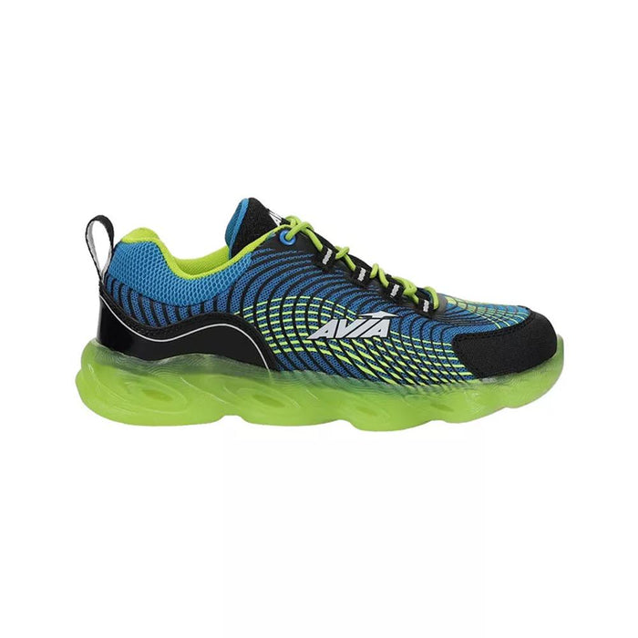 Avia Deportivos Niños Running Avi_Ignite Black/Lime_Punch/Blue_Aster